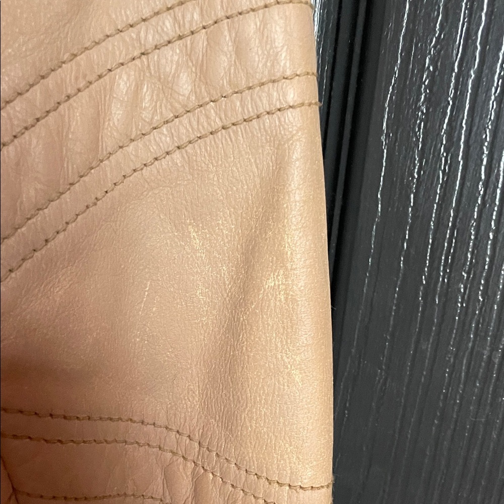 Harley-Davidson Women's Beige Leather Jacket - Picture 10 of 13